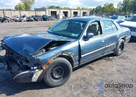 2008 Mercury Grand Marquis Ls из США, поврежденный, VIN 2MEHM75V18X611882